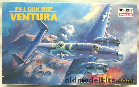 Minicraft 1/72 PV-1 Gun Ship Ventura, 11615 plastic model kit